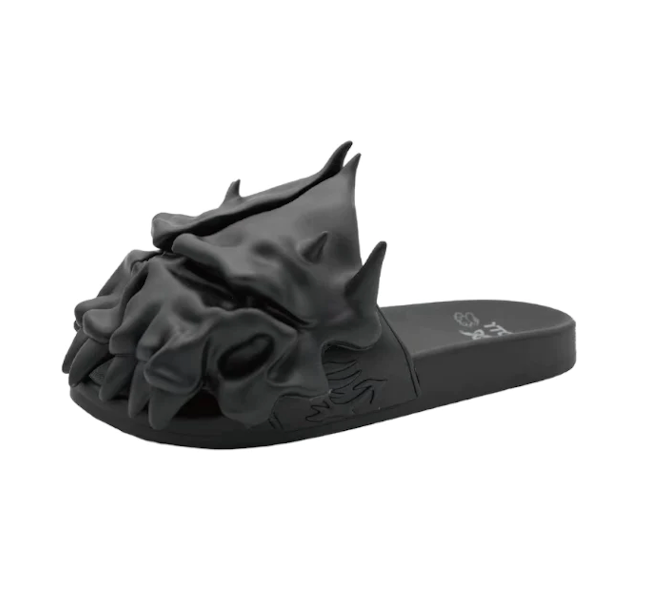 Scull Slipper - Black (Preorder)